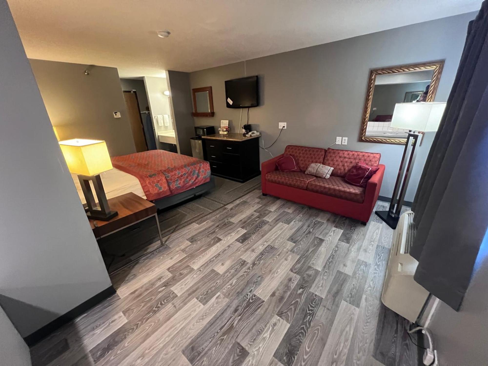 American Inn And Suites Ionia Buitenkant foto