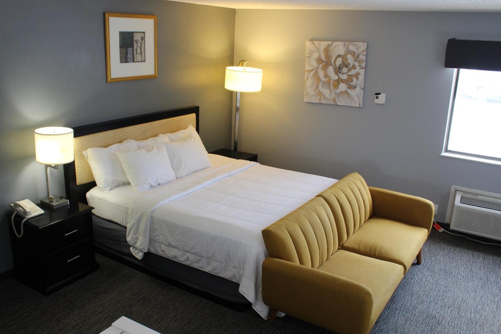 American Inn And Suites Ionia Buitenkant foto
